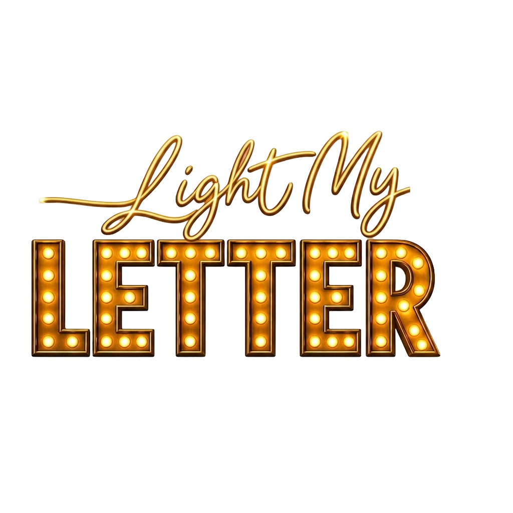 Light My Letter marquee logo